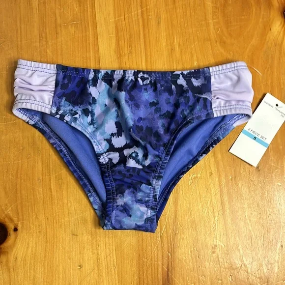 🏖️NWT: UNDER ARMOUR - Girls' Midkini 2 Piece - Size 5 - Picture 4 of 12